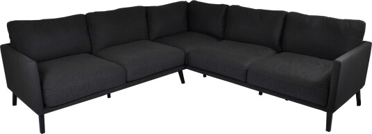 Fritab Easy sofagruppe Svart Sunbrella Svart Fritab Easy sofagruppe Svart Sunbrella Svart