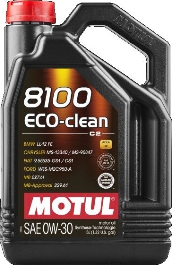 Motorolje MOTUL 8100 ECO-CLEAN 0W30 5L Motorolje MOTUL 8100 ECO-CLEAN 0W30 5L