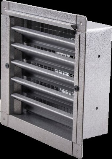Flexit Ytterveggsrist V13 Ø125mm Aluzink
