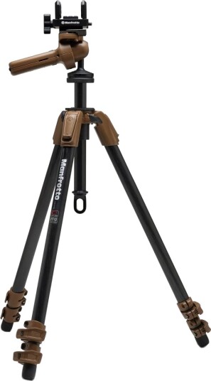 Manfrotto Alpha S.H.O.T. Grip Pro Carbon Fiber Tripod Kit MK-R05-SD