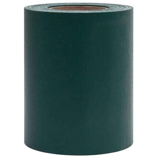 vidaXL Hageskjerm 4 stk PVC 35x0,19 m matt grønn