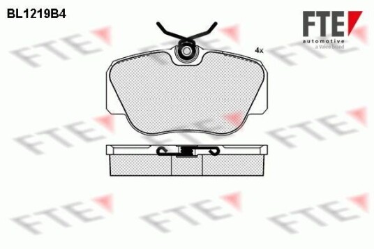 Bremseklosser FTE 9010065