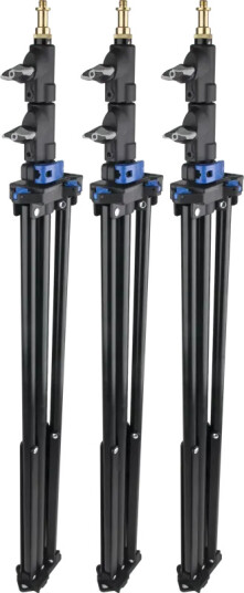 Kupo 080AC Midi Click Light Stand 3 stk 3 pk Lysstativ