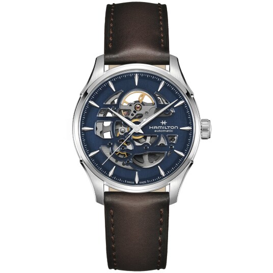 Hamilton Jazzmaster Skeleton Auto H42535541 - Herre - 40 mm - Analog - Automatisk - Safirglass