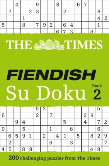 The Times Fiendish Su Doku Book 2 Av The Times Mind Games The Times Fiendish Su Doku Book 2 Av The Times Mind Games