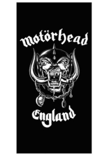 Plugged Sweden Large Towel: Motorhead Skull Beach Towel