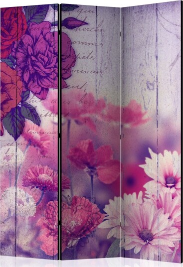 Romdeler - Flowers Memories 135x172 - Artgeist sp. z o. o.