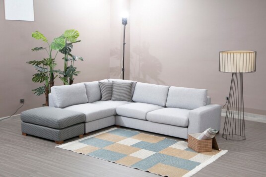 Huelva Divansofa Grå Huelva Divansofa Grå