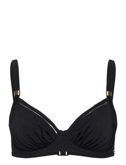 Fantasie East Hampton Uw Gathered Full Cup Bikini Top - Black - D x 90