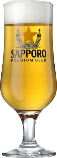 Sapporo ølglass 37 cl