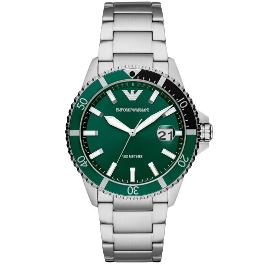Emporio Armani Diver AR11338 - Herre - 42 mm - Analog - Kvarts urverk - Mineralglas