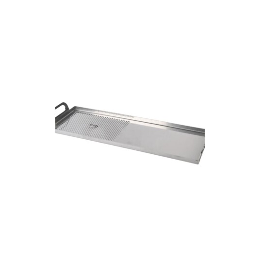 Kasai Long Plancha 50/50 Flat og riflet stekeflate 70 x 24cm