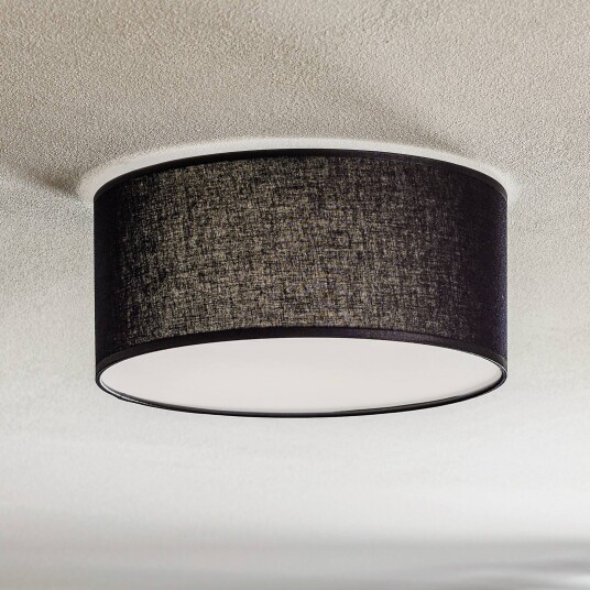 TK Lighting Rondo taklampe svart Ø 30 cm