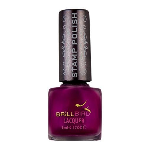 Brillbird Norge Stamping polish Fuchsia pink