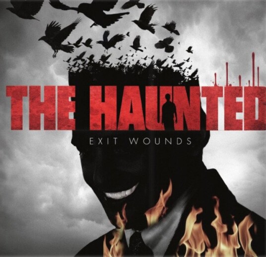 Haunted Exit Wounds Sunburst Yellow Red Vinyl