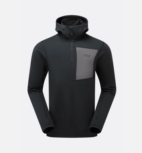 RAB Superflux Hoody Herre Black XL