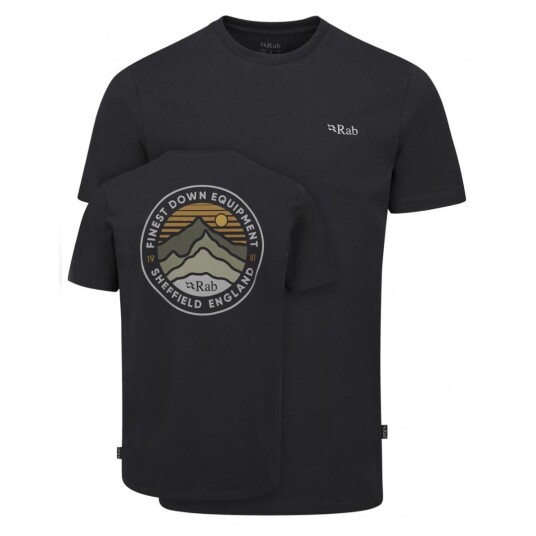 Rab Basecamp 3 Peak Tee Herre, Bel Beluga, S Rab Basecamp 3 Peak Tee Herre, Bel Beluga, S