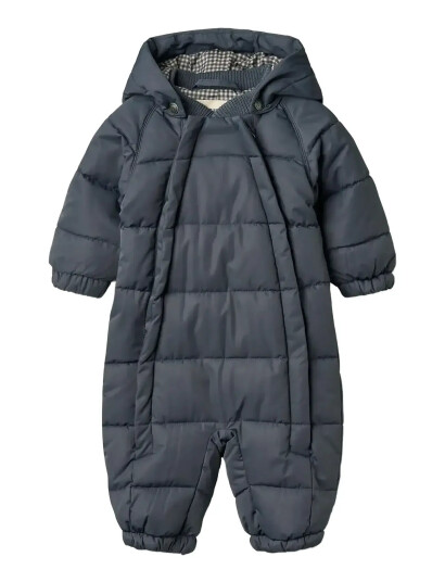 Wheat Puffer Suit Edem Navy 0-3M