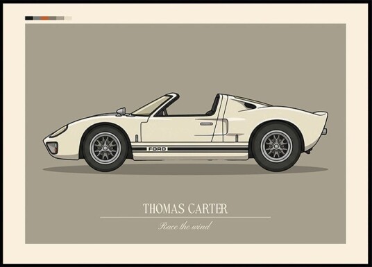 Sport Car Personal 7 Plakat Plakat / 100x150cm Sport Car Personal 7 Plakat Plakat / 100x150cm