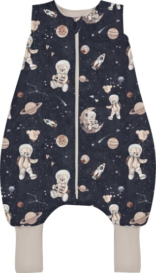 Babysteps Sovepose/Nattpose Med Ben 6-12mnd Space Teddy Dark 2.5tog