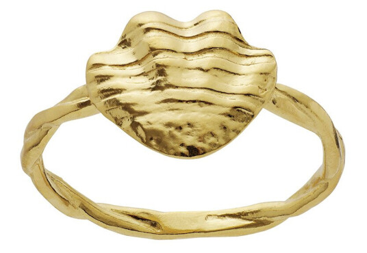 Maanesten Dwyn Ring 18 kt. Gullbelagt sølv 4819a-49 - Dame - 925 sterling silver