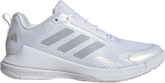 Adidas Novaflight 2 Dame Cloud White/Silver Metallic/Cloud White 41 1/3 Adidas Novaflight 2 Dame Cloud White/Silver Metallic/Cloud White 41 1/3
