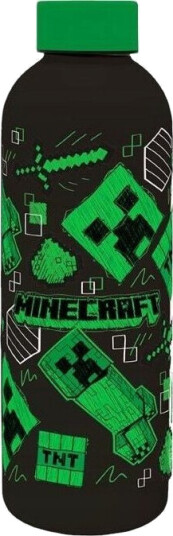 Vannflaske 500 Ml Mc00011 Minecraft Kids Lisensiering