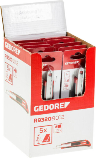 Gedore Gedore R93209012 Skarpeblad 12 Stk Gedore Gedore R93209012 Skarpeblad 12 Stk