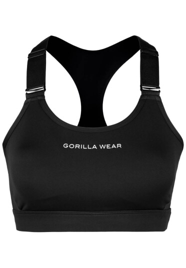 Gorilla Wear Monroe Sports Bra Black XS