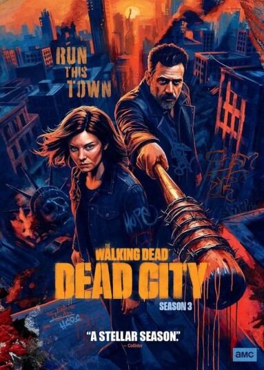 Walking Dead: Dead City Sesong 3 DVD