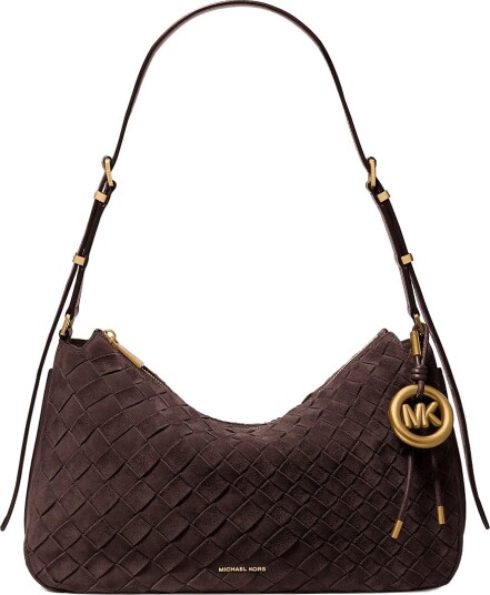 Michael Kors Md Tz Conv Shldr   CHOCOLATE   One Size