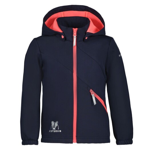 Icepeak Kids Jaora Softshelljakke Blå 938 BLÅ 122 Icepeak Kids Jaora Softshelljakke Blå 938 BLÅ 122