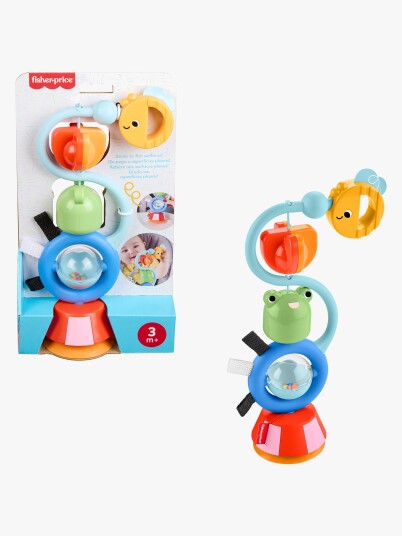 Fisher Price Balanced Beginnings Suction Cup Toy Multi/patterned One Size Fisher Price Balanced Beginnings Suction Cup Toy Multi/patterned One Size