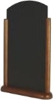Tavle Securit 40X26x7 Cm Med Ramme Massivt Træ,6 Stk/Krt