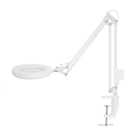 Nedis Forstørrelsesbordlampe | Linsestyrke: 3 Diopter 6500 K 6 W 700 lm Hvit Nedis Forstørrelsesbordlampe | Linsestyrke: 3 Diopter 6500 K 6 W 700 lm Hvit