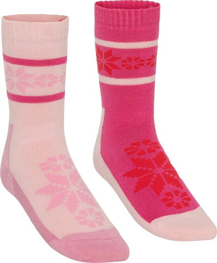 Kari Traa Women"s Rusa Wool Sock 2-pack Spink 36-38