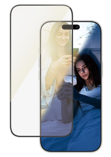 PanzerGlass EyeCare Skjermbeskytter iPhone 16 Pro Ultra Wide Fit
