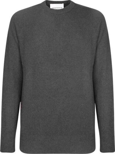 Amaránto Herre Strikkevarer Grå S,