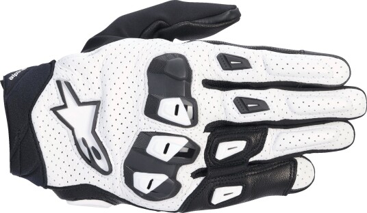 MC-Hansker Alpinestars SP X 7 Hvit /Svart XL