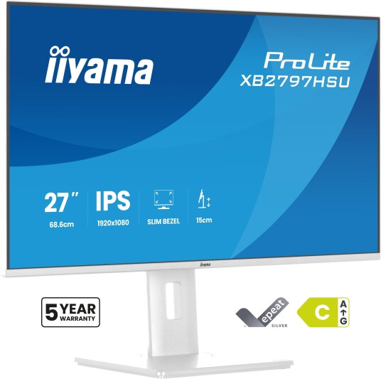 iiyama 27" FHD Business IPS XB2797HSU W1 iiyama 27" FHD Business IPS XB2797HSU W1