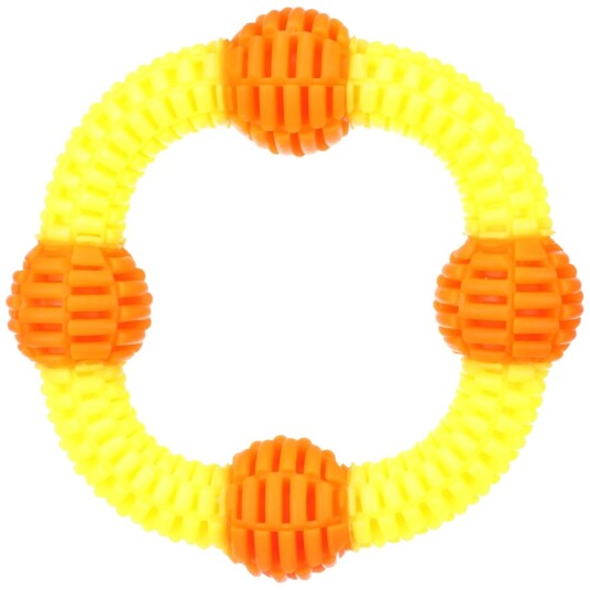 Flamingo Hundeleketøy Lipa Ring Med Baller Ø 19 X H 4.9 cm