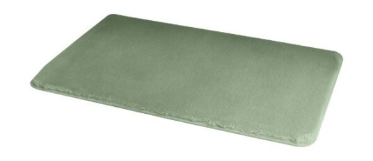 Hefe Fuzzy badematte, 50x80 cm, grønn Hefe Fuzzy badematte, 50x80 cm, grønn