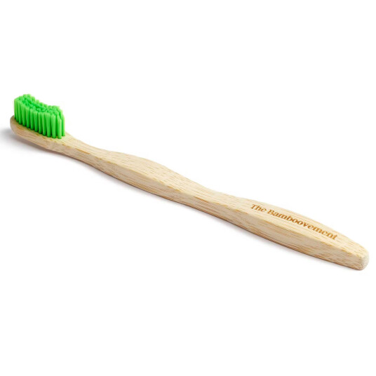 Bamboo Barnetannbørste Soft The Bamboovement BLÅ
