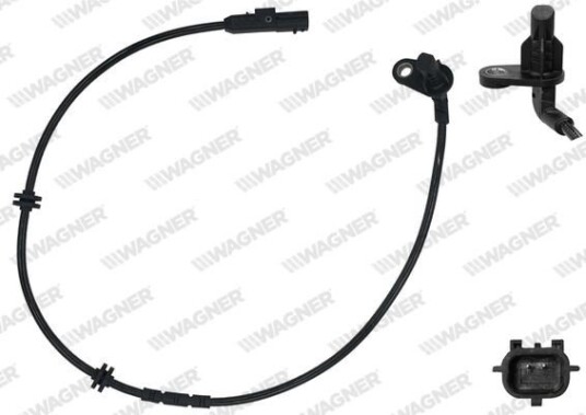 Sensor, ABS WAGNER ABS00022 Sensor, ABS WAGNER ABS00022