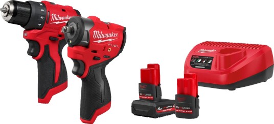 Milwaukee Kombisett FPP2SE-522 Med Batteri Og Lader