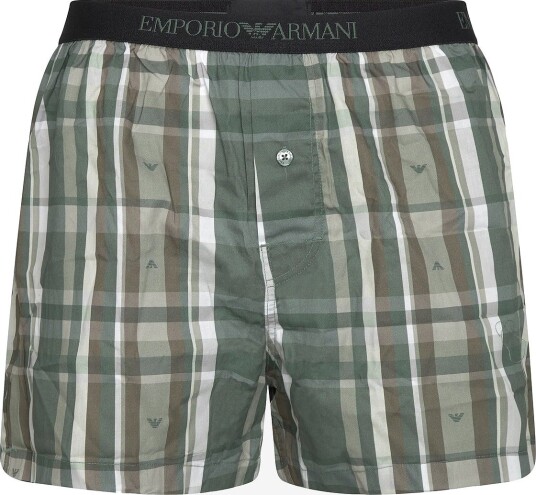 Emporio Armani Bottom - CHECK EAGLE LEAF - XL