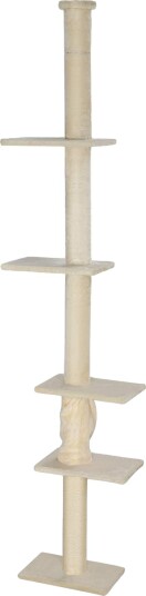 Northio Kattetre Takhøyt 225–275 cm Kremhvit