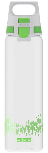 Sigg Drikkeflaske Total Clear One Myplanet "Green" 0,75L Klar/Lysegrønn Enhåndslukking One Sigg Drikkeflaske Total Clear One Myplanet "Green" 0,75L Klar/Lysegrønn Enhåndslukking One