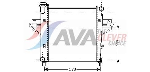 Radiator AVA Clever Choice JE2042
