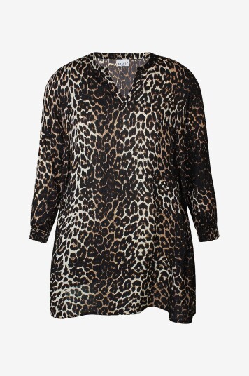Zhenzi - Kjole Zh-Niki 885-Tunic L/S - Svart